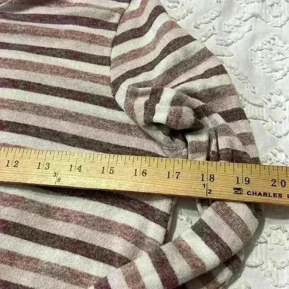 American Eagle Soft & Sexy Plush Striped Lightweight Shirt. Size Small - Picture 5 of 7